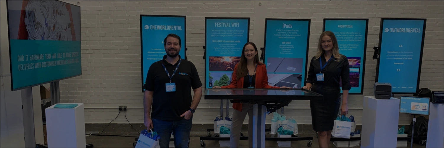 Learn about One World Rental Canada and its innovative event technology solutions