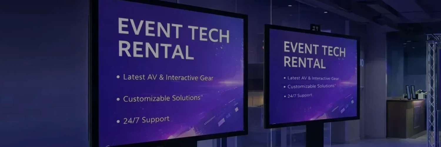 Digital Signage Rental for Unforgettable Events