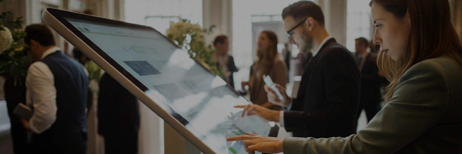 Touch Screen Rentals for Interactive Event Displays