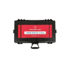 WiFi in a Box for reliable internet solutions at events